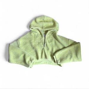 BDG Lime Green Fleece Hoodie